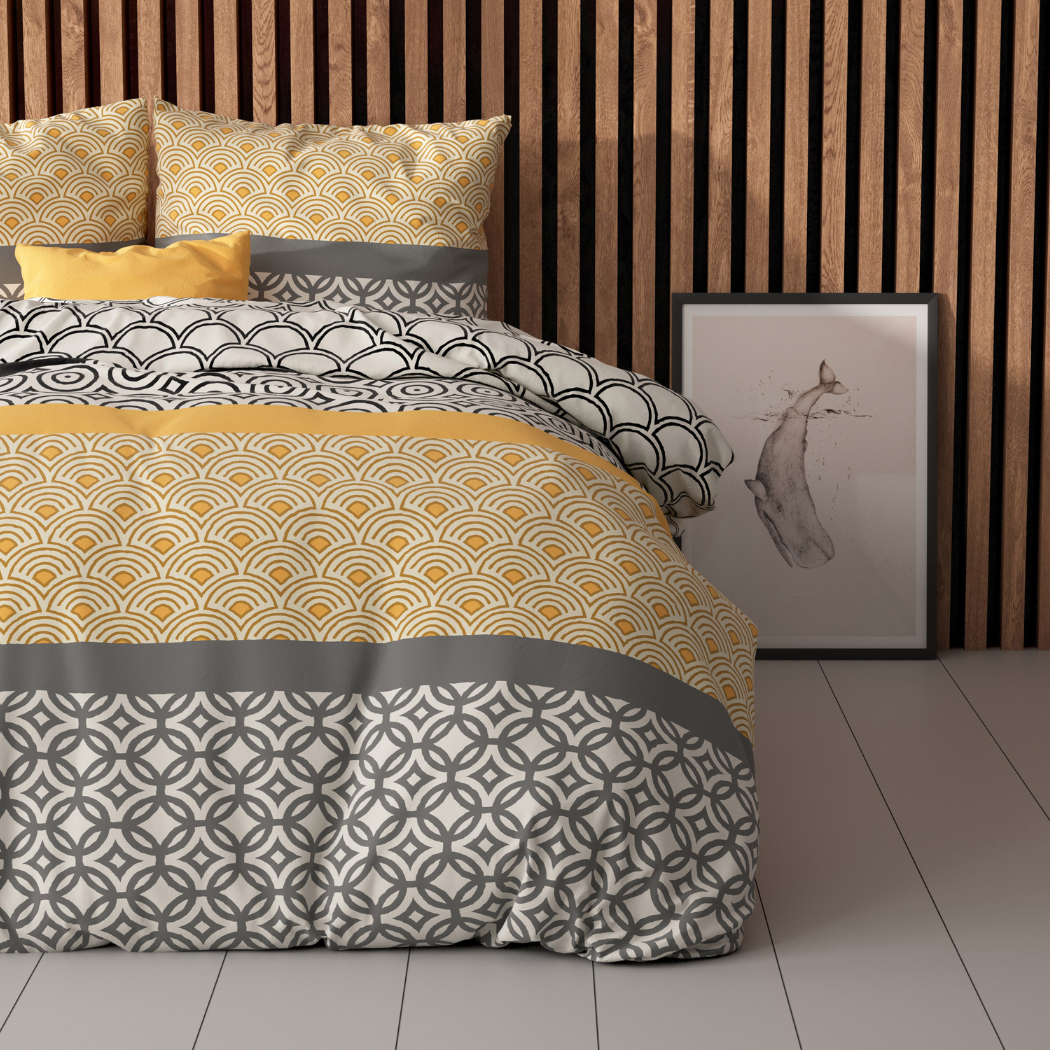 Luxe Grijs Dekbedovertrek Chezka - Elegantie voor je Bed