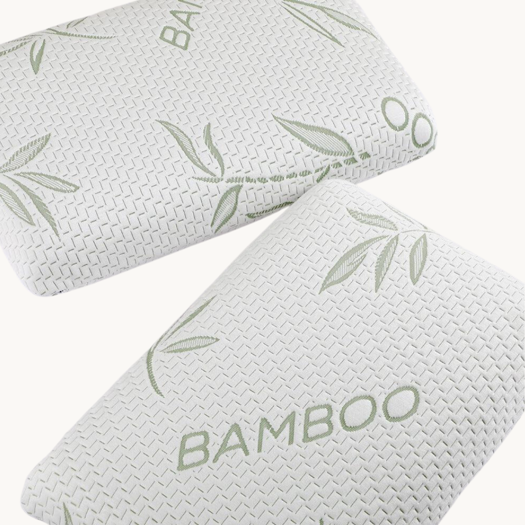 Protège-oreiller en bambou avec fermeture éclair 