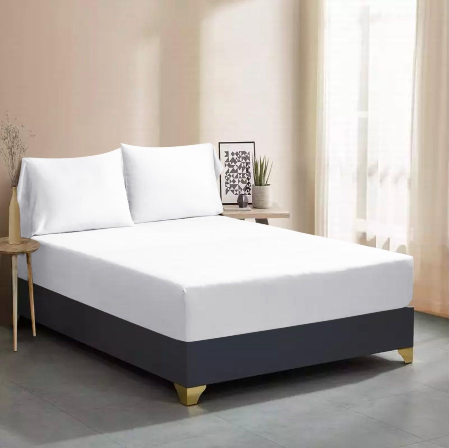 Bamboe Hoeslaken Matras Pure White - Y-NOT | be different