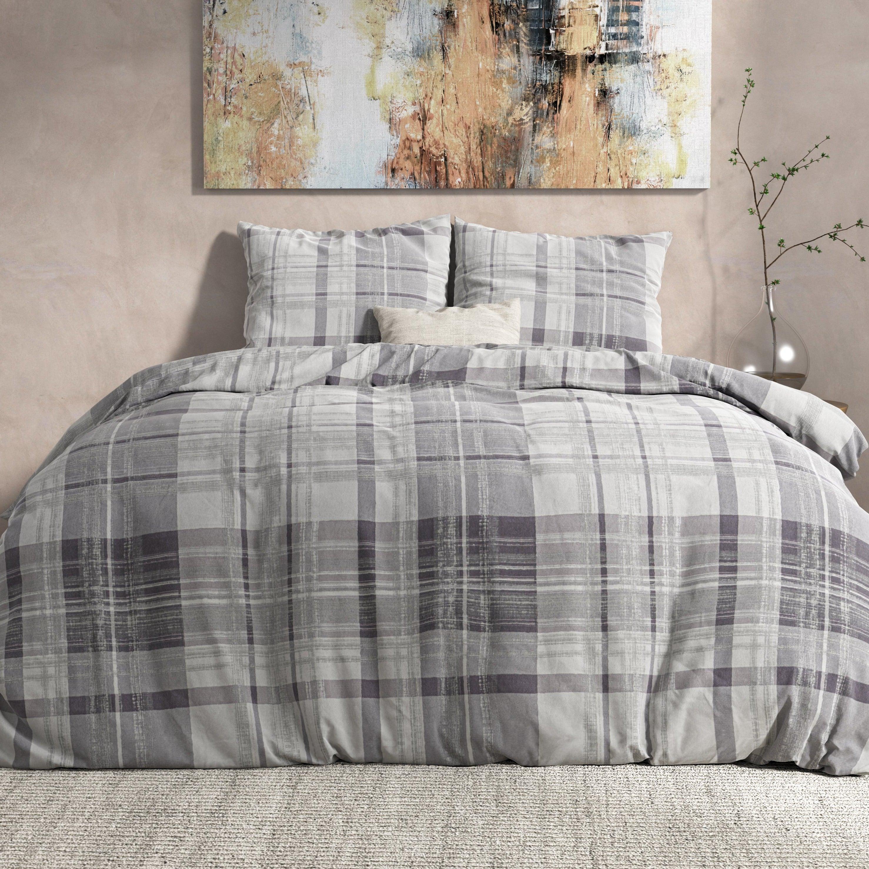 Duvet cover with pillowcases - Flannel Theotis - Y-NOT |  be different