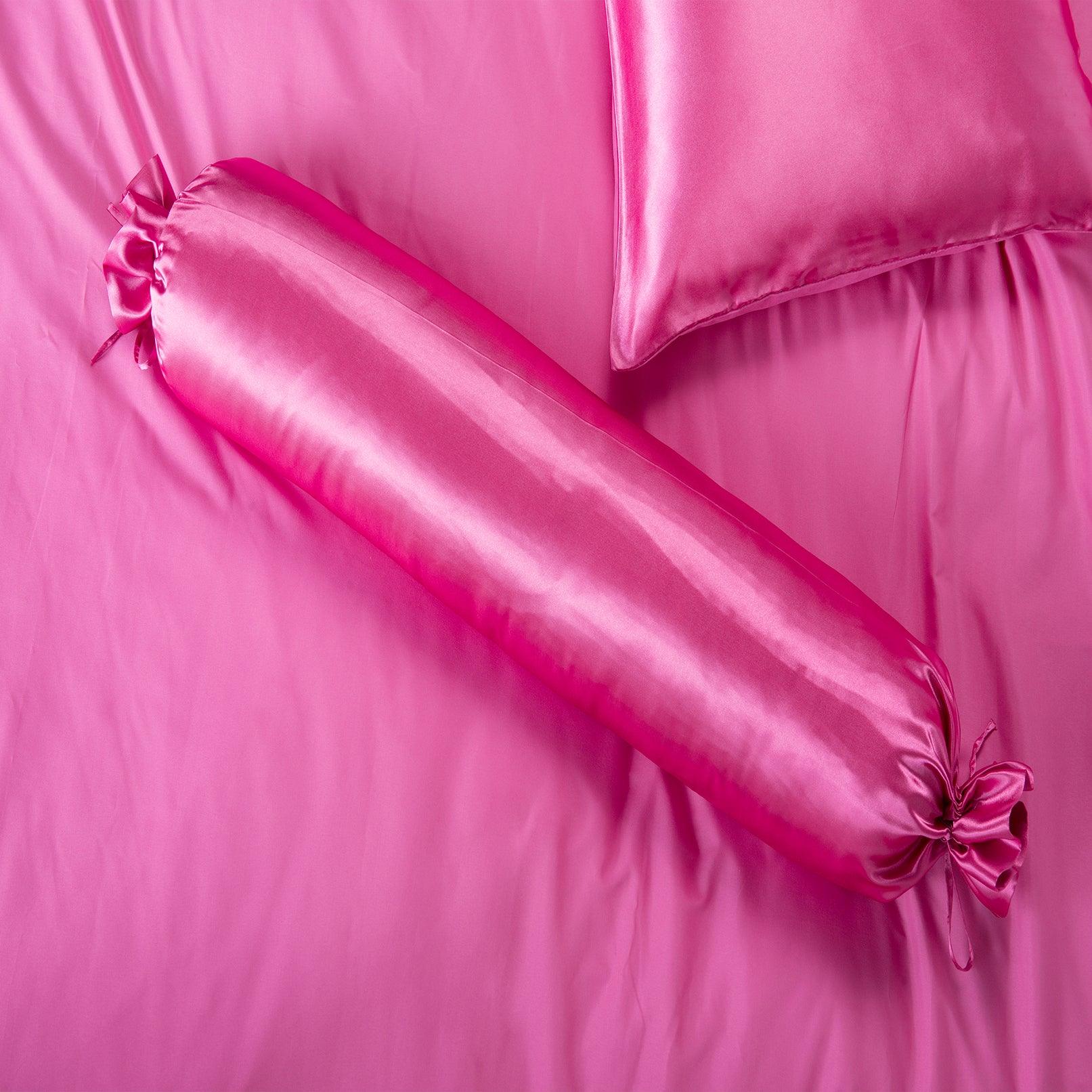 Satijnen  Body Pillow Roze 90x23 cm - Y-NOT | be different