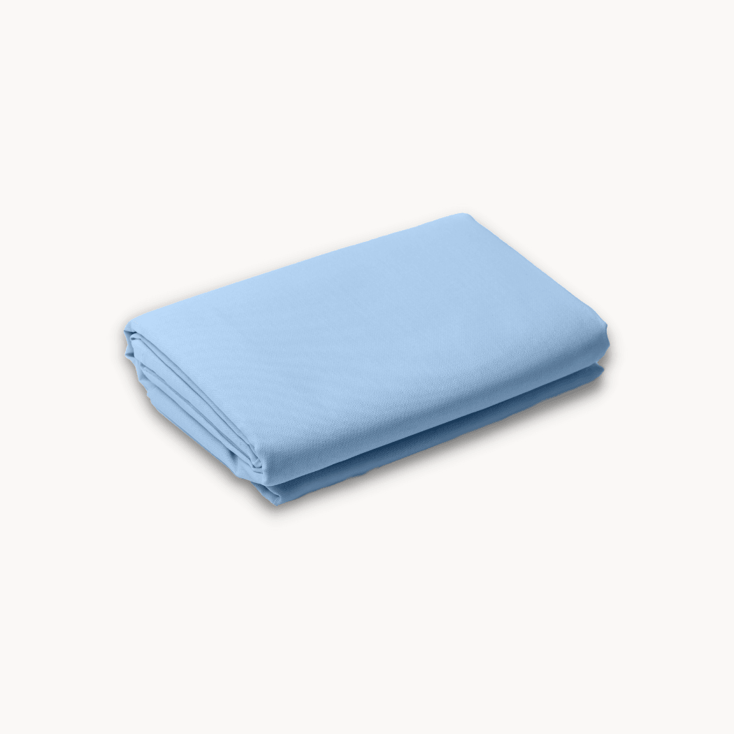 YNOT Crispy Cotton Topper Hoeslaken Blauw - Y-NOT | be different